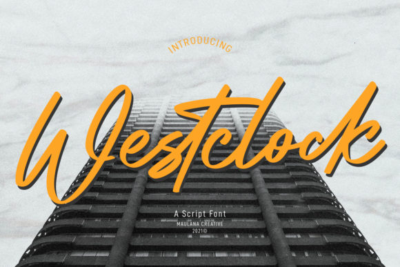 [Creativefabrica] Westclock Script Font (2021)_0.jpg